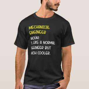 Camiseta Definição de Engenheiro Mecânico 1