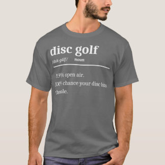 Camiseta Definição de Golf de Disco