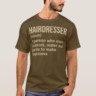 Camiseta Definição de Hairdresser