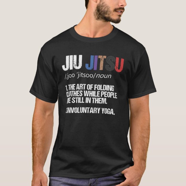 Camiseta Definição de Jiu Jitsu (Frente)