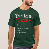 Definição de jogador de Yahtzee Jogo de dados Noit