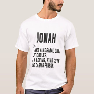Camiseta Definição De Jonah Name597