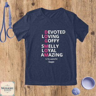 Camiseta Definição de Mãe de Cachorro Personalizada
