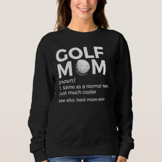 Camiseta Definição de Mãe de Golfe A Melhor Mãe que Joga Go