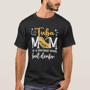 Camiseta Definição de Mãe de Tuba Mãe Tubista de um Tocador