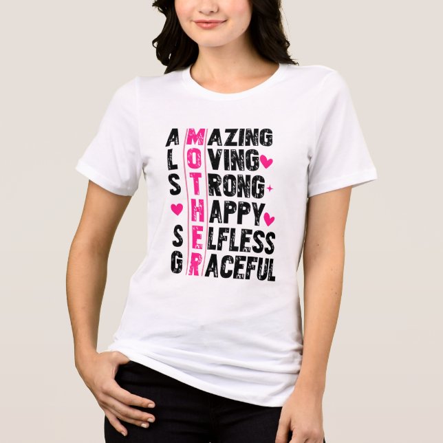 Camiseta Definição de Mãe Inspiradora (Frente)