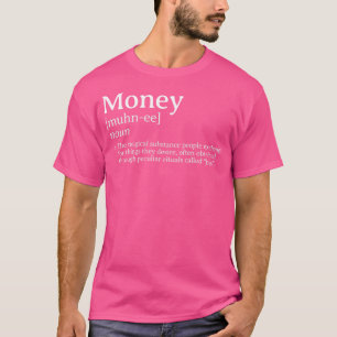 Camiseta Definição de Moeda