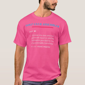Camiseta Definição de Montador de Taco de Golfe