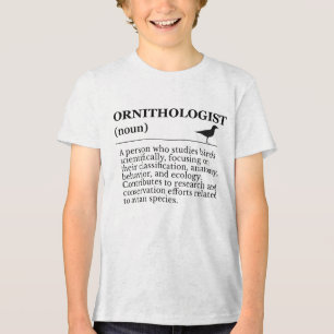 Camiseta Definição de Ornitólogo - Vogelkunde (Observação d