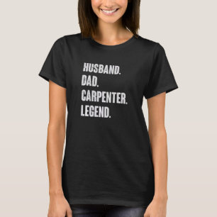 Camiseta Definição de Pai do carpinteiro para um pai do car