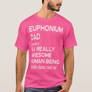 Camiseta Definição de Pai Euphonium - Orquestra Banda Marci