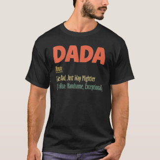 Camiseta Definição de Papai Pai pela Primeira Vez Novo Papa