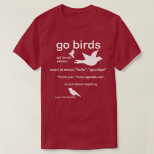 Camiseta Definição de Pássaros - Futebol Filadélfia