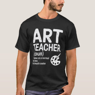 Camiseta Definição de Professor de Arte Professor Artístico