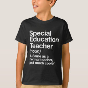 Camiseta Definição de Professor de Educação Especial Engraç