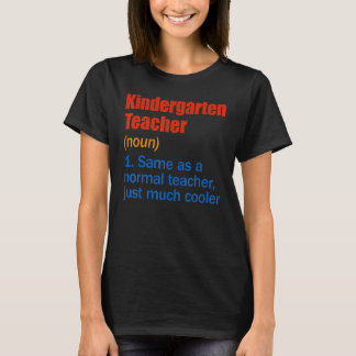 Camiseta Definição de Professora de Jardim de Infância Dive