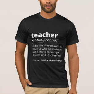 Camiseta Definição de Professora - Professora Encantada d