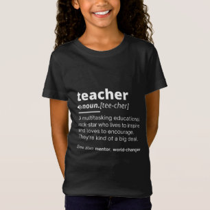 Camiseta Definição de Professora - Professora Encantada do