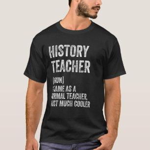 Camiseta Definição De Professores De História De Volta À Pr