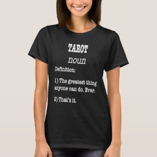 Camiseta Definição De Tarot Para Os Profissionais Do Tarô