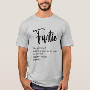 Camiseta Definição de tia Funtie