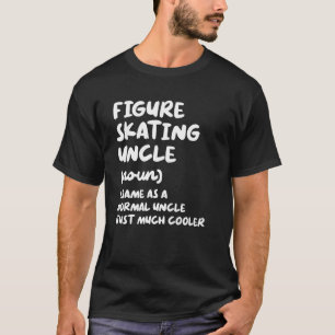 Camiseta Definição de Tio de Patinação Artística Esportes