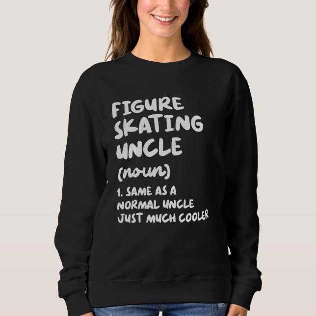 Camiseta Definição de Tio do Patinagem Artística   Esportes (Frente)