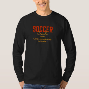 Camiseta Definição de Treinador de Futebol Humor de Jogador