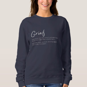 Camiseta Definição de tristeza - Cotação de recordação simp
