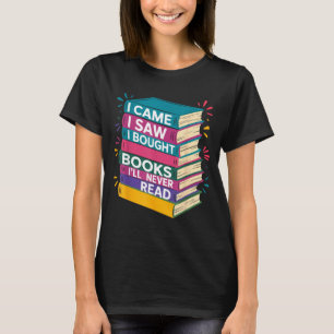 Camiseta definição de Tsundoku bibliófilo livresco amante d