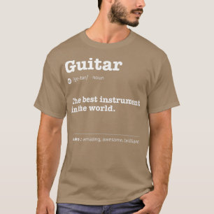 Camiseta Definição De Violão O Melhor Instrumento Do Mundo