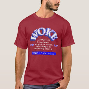 Camiseta Definição de Woke