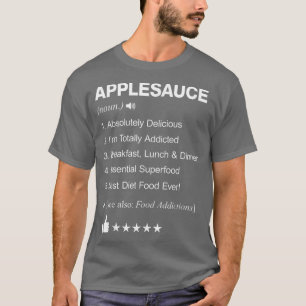 Camiseta Definição do Applesauseaut Significa _ Funny