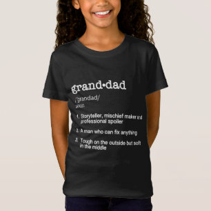 Camiseta Definição do Avô - Presente de Dia de os pais Engr