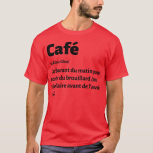 Camiseta Definição do Café