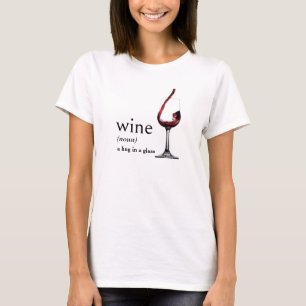 Camiseta Definição do Dicionário para VINHO