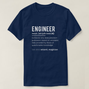 Camiseta DEFINIÇÃO DO engenheiro