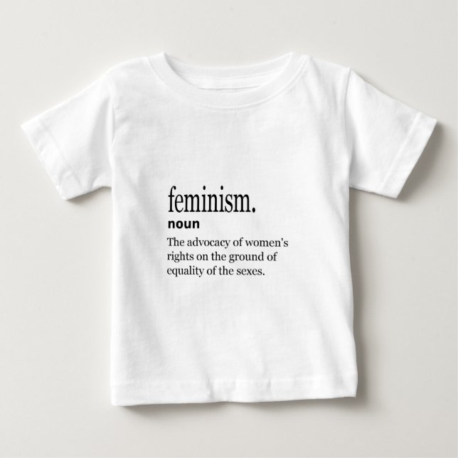 Camiseta definição do feminismo (Frente)
