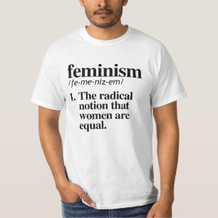 Camiseta Definição do feminismo