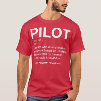 Camiseta Definição do piloto - CamisaTSitera