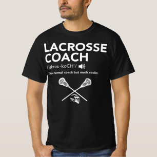 Camiseta Definição do treinador Lacrosse