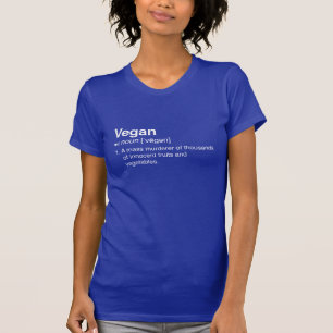 Camiseta Definição do Vegan