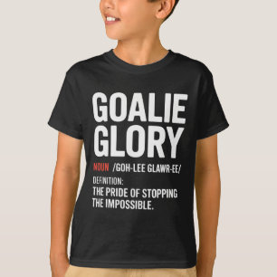 Camiseta Definição Engraçada de Hóquei no Gelo Jogador de H