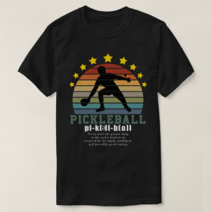 Camiseta Definição Engraçada de Pickleball, equipe de Pickl