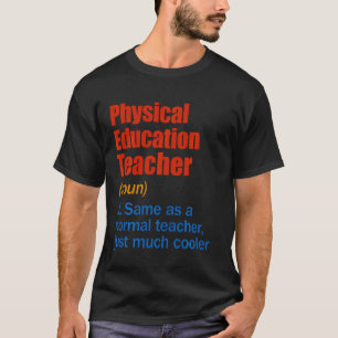 Camiseta Definição engraçada de professor de educação físic