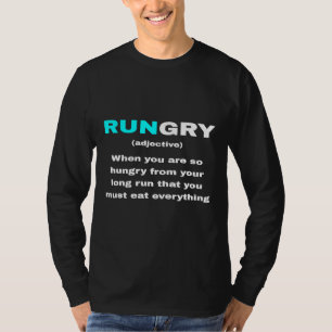Camiseta Definição Engraçado Significa Cotação Runner Runni