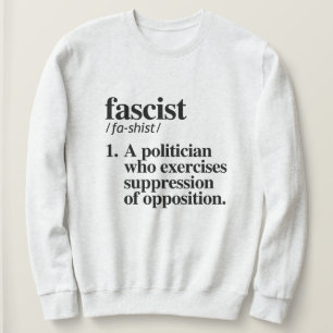 Camiseta Definição fascista