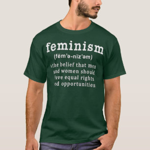 Camiseta Definição Feminista T Por Scarebaby 1095