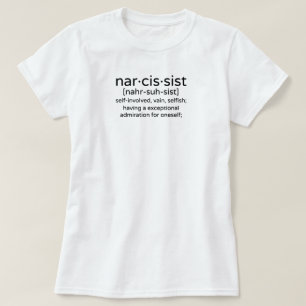 Camiseta Definição Narcisista