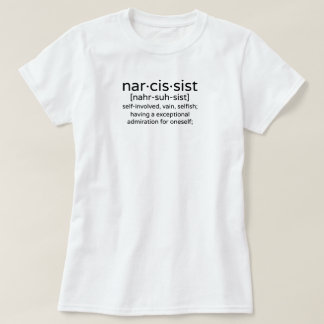 Camiseta Definição Narcisista